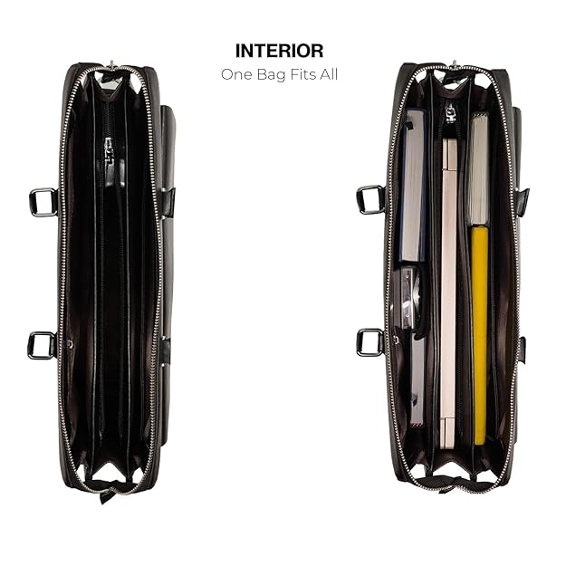 VECTOR Leather Laptop Bag