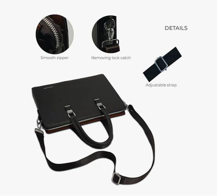 APEX Leather Laptop Bag