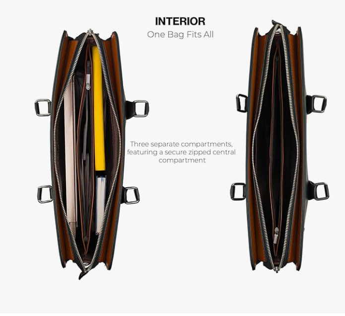 APEX Leather Laptop Bag